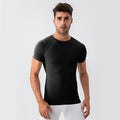Men‘s Quick Dry Workout T-Shirt Wicking Running Shirt, High Elasticity Training Top for Gym Hiking